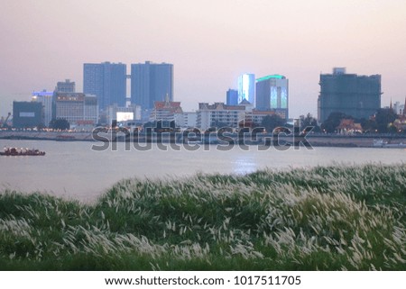 Phnom Penh Cambodia river side