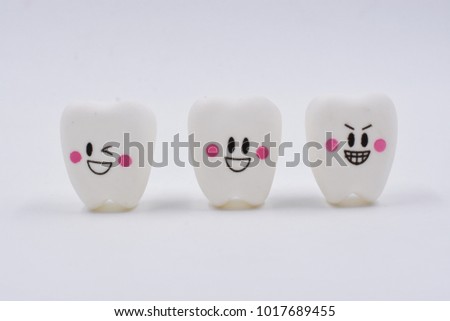 white Teeth model