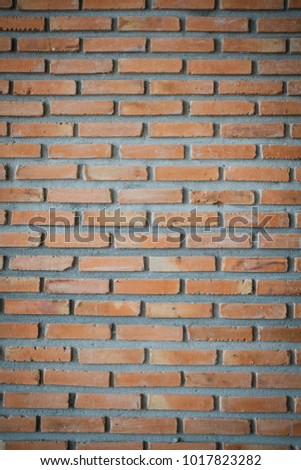 Old brick wall for background love texture 