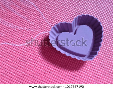 The violeta  heart.