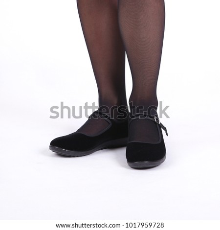 Fashion shoes legs