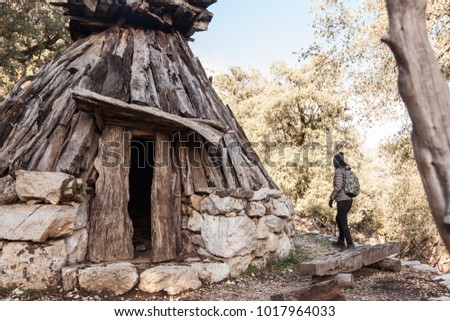 Su Cuile - Old Shepherd house in the path to Gola su Gorroppu - Sardinia.