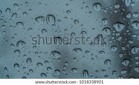 Water Drop On Glass Backgrounds