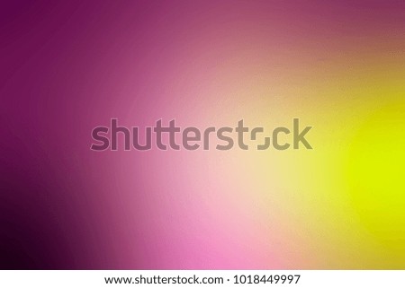 Colorful smooth purple and yellow texture background.Beautiful violet in dark gradient abstract background.