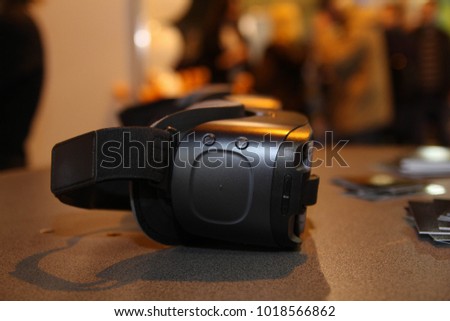 using virtual reality glasses