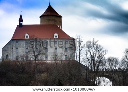Castle Veveri near Brno Town, Czech Republic, Europe