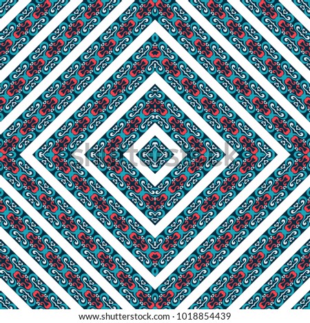 Abstract seamless pattern in a classic style.