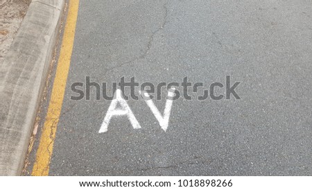 Australian civil construction road markings