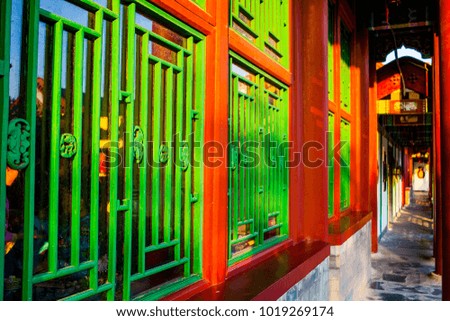 Chinese traditional ancient buildings