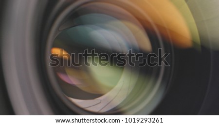Professional camera lens 