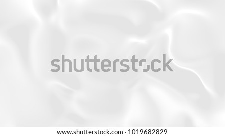 Abstract gradient white grey cloud gradation background.