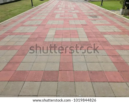 Tile decoration walkway, outdoor cement pathways, patio tile decoration