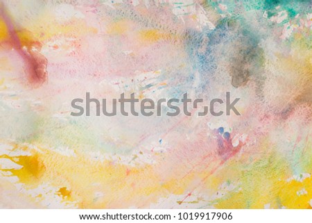 Abstract watercolor background. Design in a watercolor style.