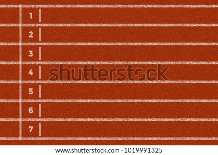 Running track background Royalty-Free Stock Photo #1019991325
