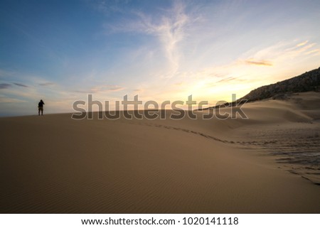 Sand dunes at Mui Dinh, Vietnam