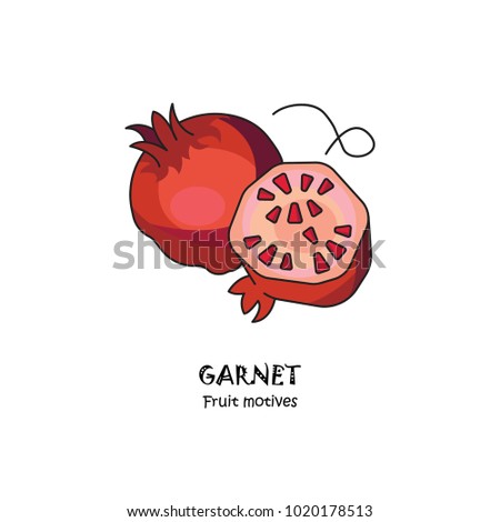 Garnet vector icon