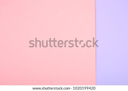 Background of purple and pink paper, pastel colors. Copy space.