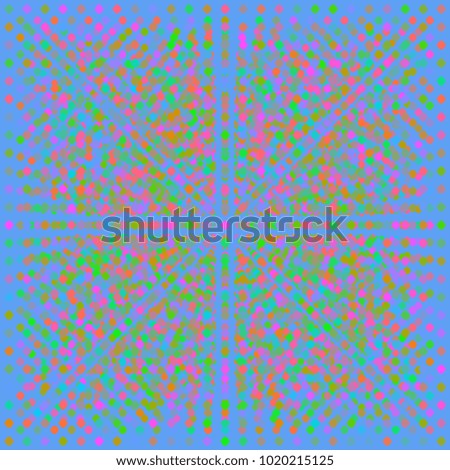 Texture with colored circle pattern for background.