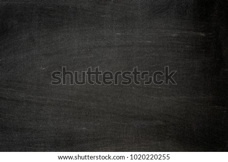 empty black chalkboard texture background for free text space editor