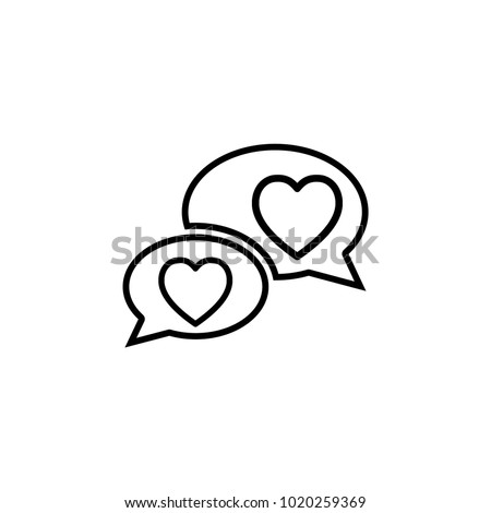 heart icon line art