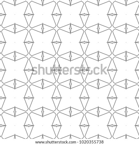 Seamless vector pattern in ornamental style