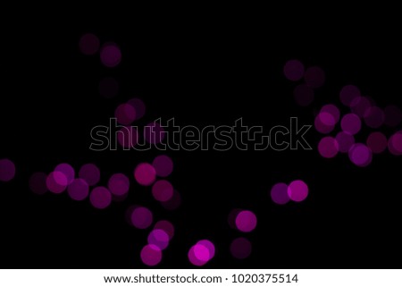 Valentine Bokeh (Pink-Violet-White Color)