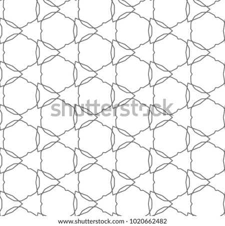 Seamless ornamental vector pattern