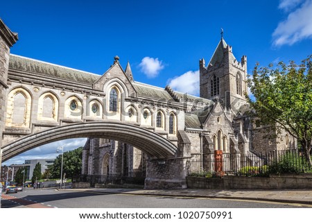 Christ Church Cathedral Royalty-Free Stock Photo #1020750991