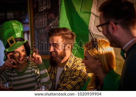 St Patrick's Day Celebration - Friends in the Pub
