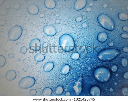 Abstract water drops background texture
