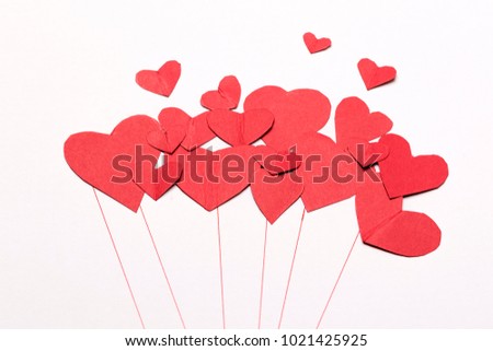 Valentine's Day design and heart