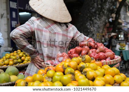 Street life in Vietnam