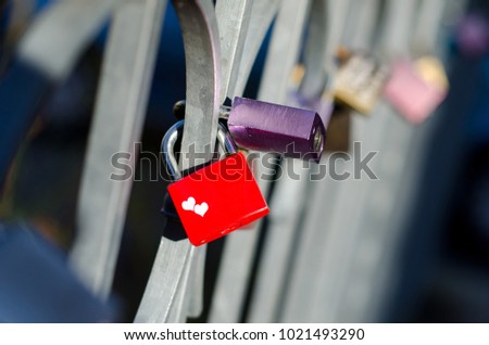 Love Locks on the bridge