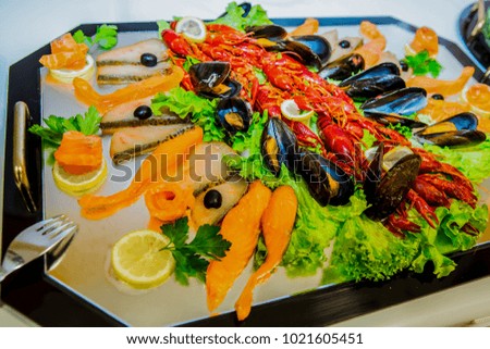 festive seafood catering