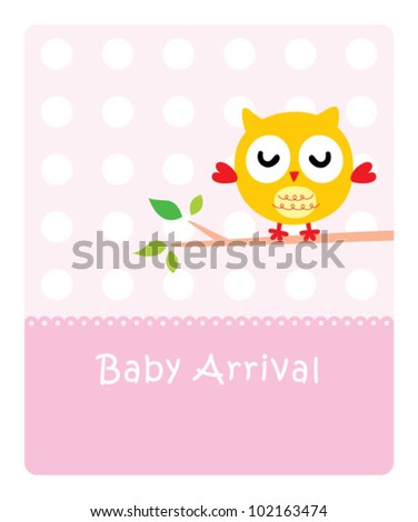 happy baby owl arrival