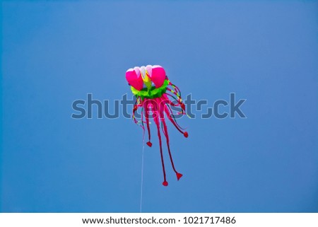 Colourful kite image
