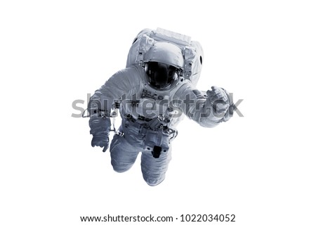 Astronaut - Elements of this Image Furnished by NASA Royalty-Free Stock Photo #1022034052