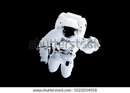 Astronaut - Elements of this Image Furnished by NASA Royalty-Free Stock Photo #1022034058