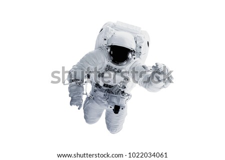 Astronaut - Elements of this Image Furnished by NASA Royalty-Free Stock Photo #1022034061