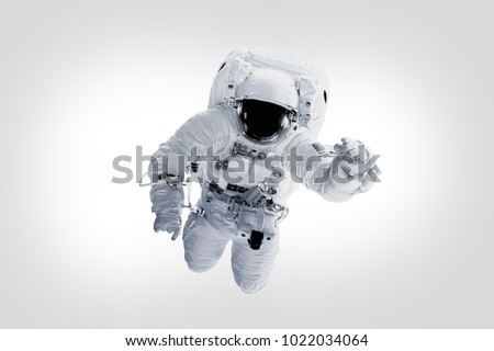 Astronaut - Elements of this Image Furnished by NASA Royalty-Free Stock Photo #1022034064