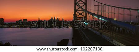 Ben Franklin Bridge, Philadelphia, Pennsylvania