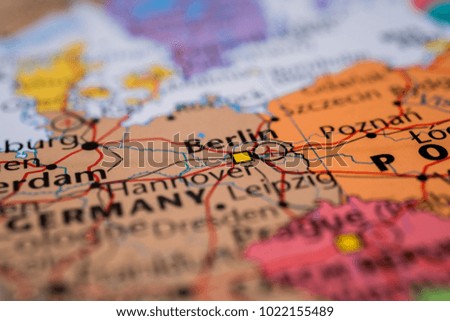 Germany map background