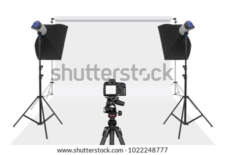 Photo studio set-up
