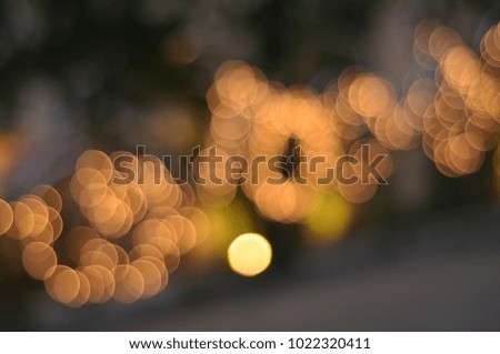 Beautiful Bokeh Lights