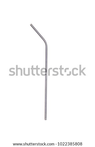 Stainless Steel Straw on white background
metal drinking straw Royalty-Free Stock Photo #1022385808