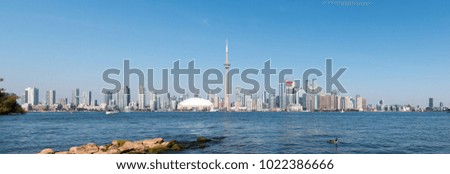 Toronto, Ontario Canada skyline panorama