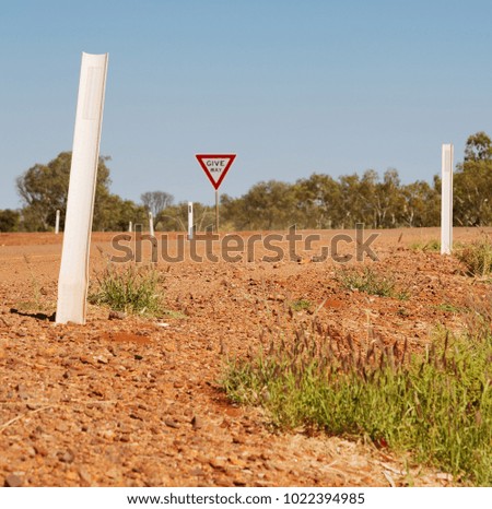 in  australia the concept of  safety  in the landscape outback