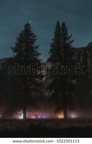 Christmas Stars in Yosemite