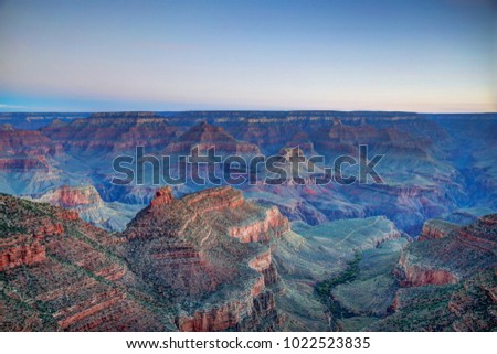 Grand Canyon Vistas Royalty-Free Stock Photo #1022523835