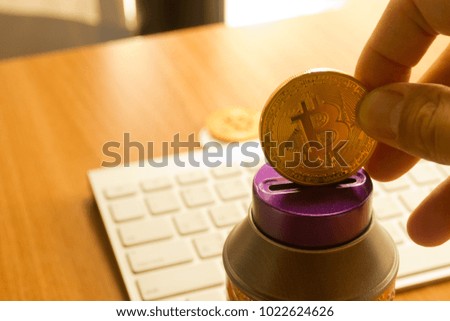 Bitcoin. Gold Bitcoin(new virtual money)
